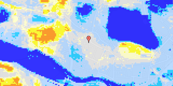 Ekstrem regn på Konsul Graus Gade 10