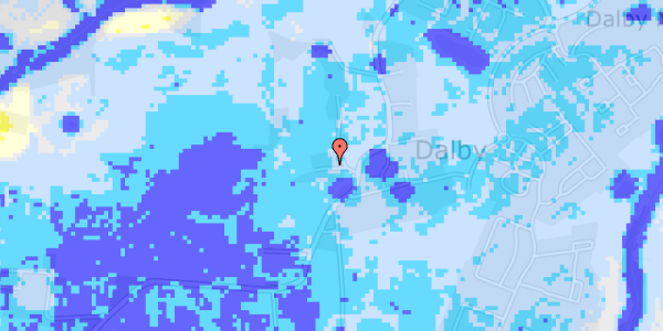 Ekstrem regn på Krogen 25