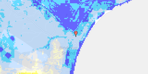 Ekstrem regn på Kystvej 66B