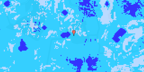 Ekstrem regn på Langholtgårdsvej 2A