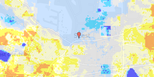 Ekstrem regn på Lerbjergvej 2