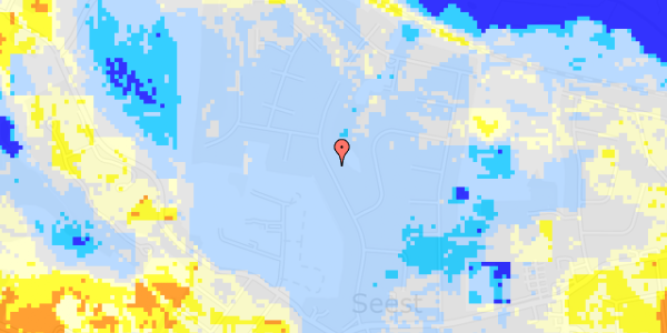 Ekstrem regn på Lerbjergvej 34