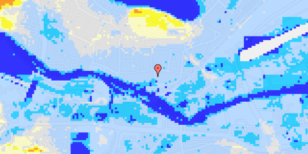 Ekstrem regn på Lille Brostræde 2, st. 