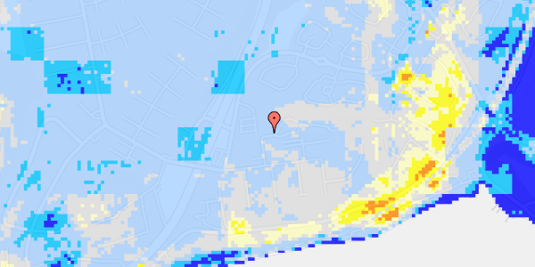 Ekstrem regn på Lundeborgvej 1, st. 1