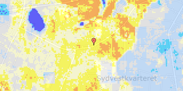 Ekstrem regn på Lykkegårdsvej 44