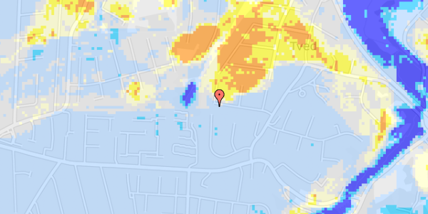 Ekstrem regn på Løjpen 15