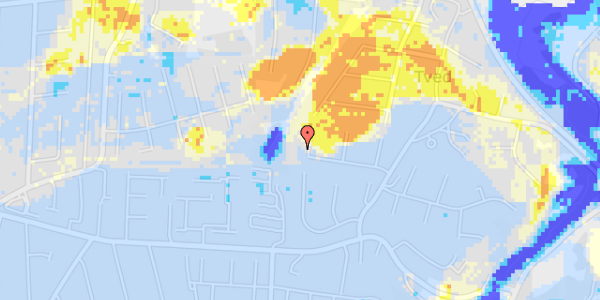 Ekstrem regn på Løjpen 48