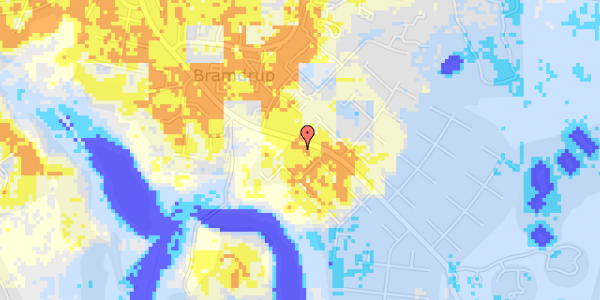 Ekstrem regn på Løkken 4