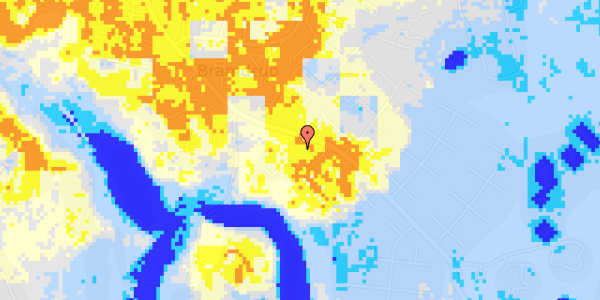 Ekstrem regn på Løkken 6