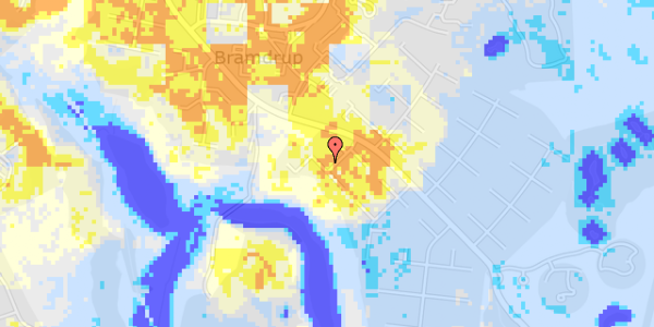 Ekstrem regn på Løkken 10