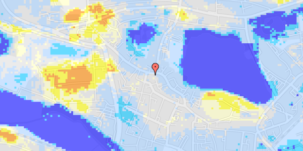 Ekstrem regn på Låsbygade 57