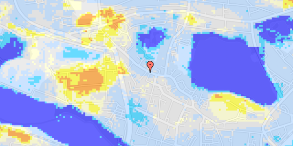 Ekstrem regn på Låsbygade 71A, st. 