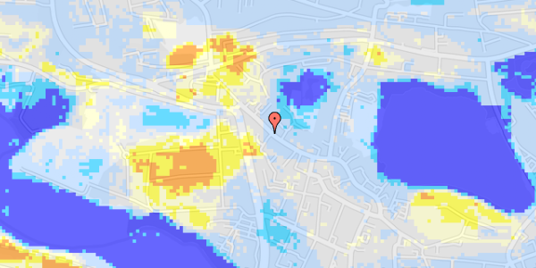 Ekstrem regn på Låsbygade 93, st. th