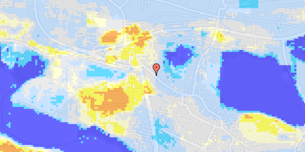 Ekstrem regn på Låsbygade 101, 2. tv