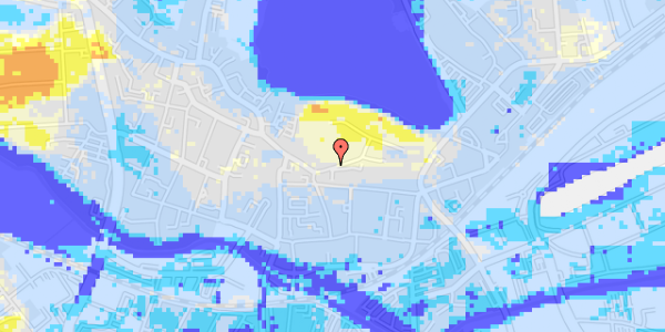 Ekstrem regn på Markdanersgade 7, 1. 103