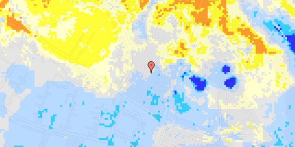 Ekstrem regn på Mosegårdsvej 15