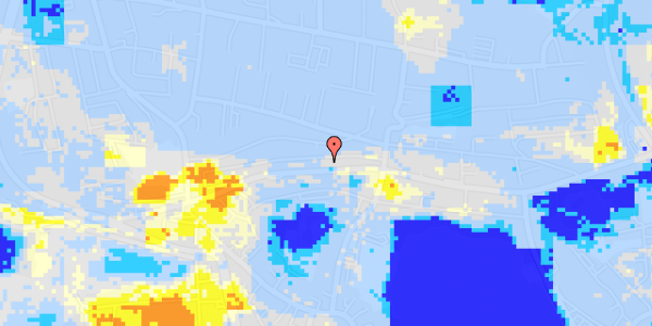 Ekstrem regn på Ndr. Ringvej 23, 1. th