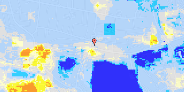 Ekstrem regn på Ndr. Ringvej 33, st. 