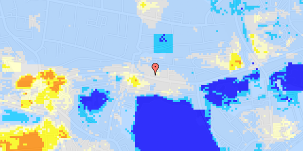 Ekstrem regn på Ndr. Ringvej 43