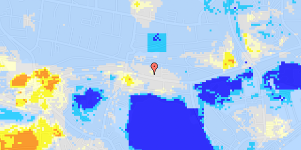 Ekstrem regn på Ndr. Ringvej 47