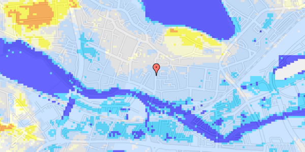 Ekstrem regn på Ny Vestergade 3, 2. 218