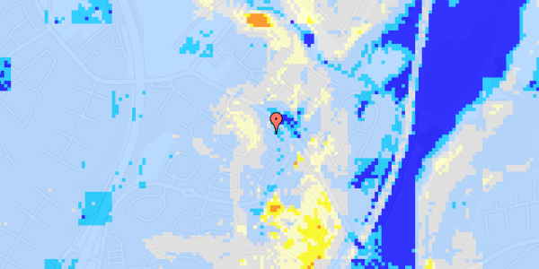 Ekstrem regn på Nyborgvej 35