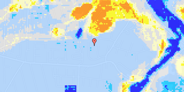 Ekstrem regn på Nyhegnet 16