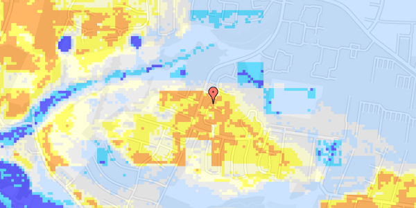 Ekstrem regn på Olivenvej 50