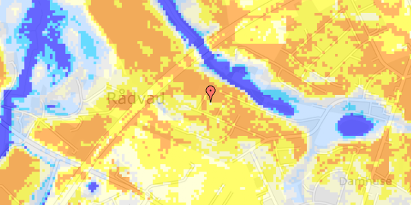 Ekstrem regn på Raadvadvej 38