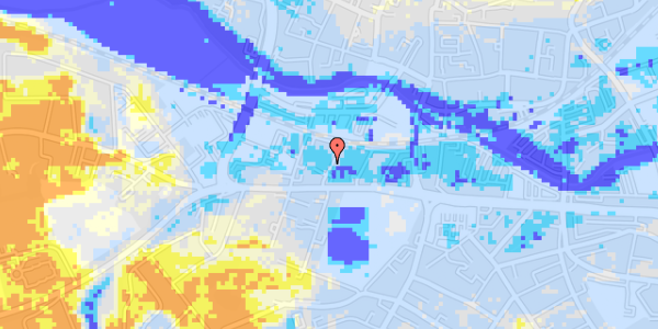 Ekstrem regn på Rosengade 9, st. 