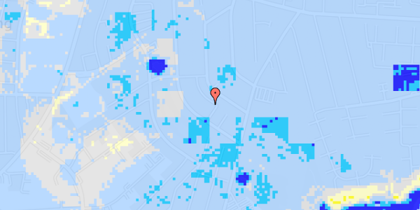 Ekstrem regn på Sct. Knuds Vej 52