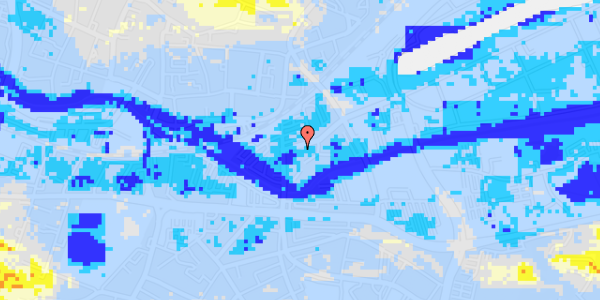 Ekstrem regn på Sdr. Havnegade 4, st. th