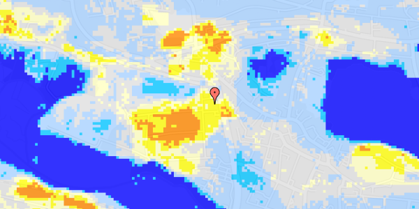 Ekstrem regn på Skovbogade 12G, 1. 103