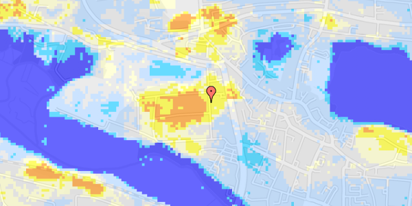 Ekstrem regn på Skovbogade 17