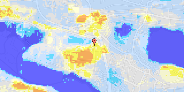 Ekstrem regn på Skovbogade 25