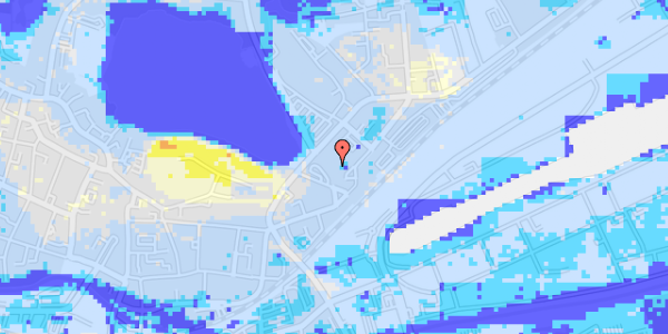 Ekstrem regn på Slotssøvejen 2, 3. 302