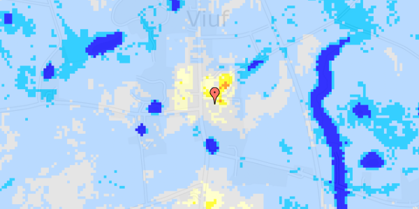 Ekstrem regn på Storgaden 54