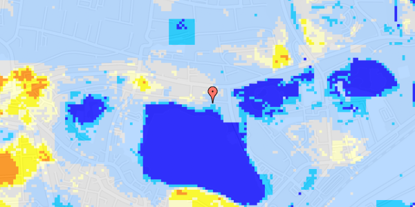 Ekstrem regn på Søgade 34