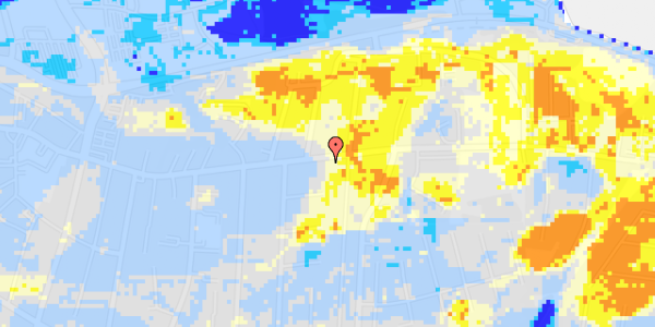 Ekstrem regn på Tvedvej 58