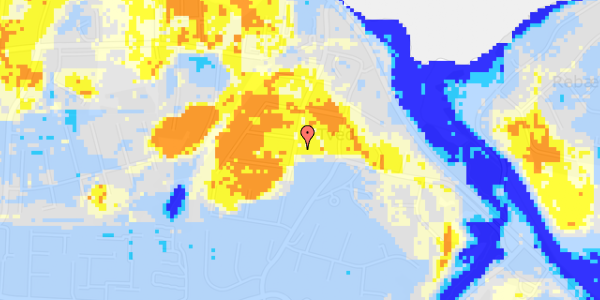 Ekstrem regn på Vangen 19