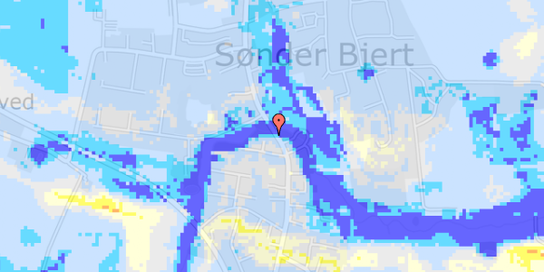 Ekstrem regn på Vesterløkke 2