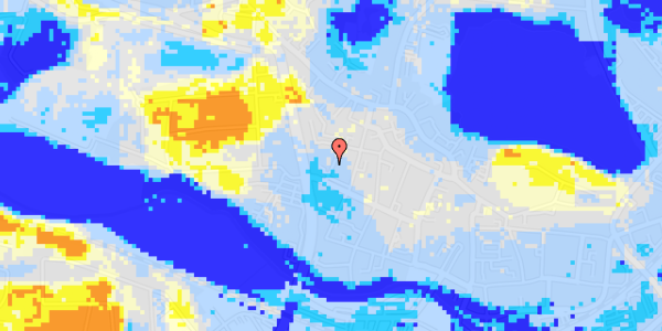 Ekstrem regn på Villagade 7