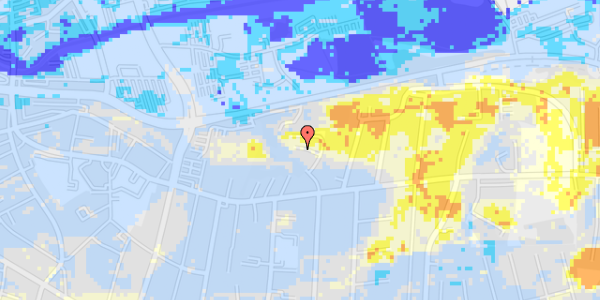 Ekstrem regn på Violvej 9, st. th