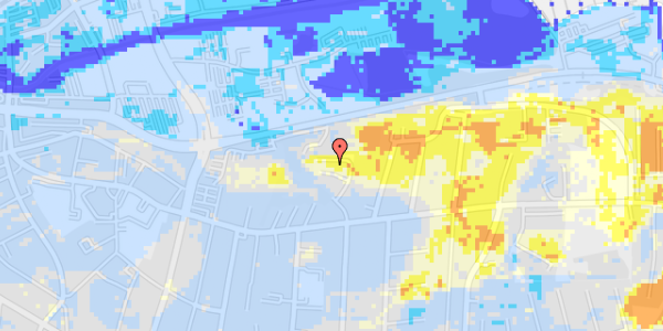 Ekstrem regn på Violvej 19, st. th