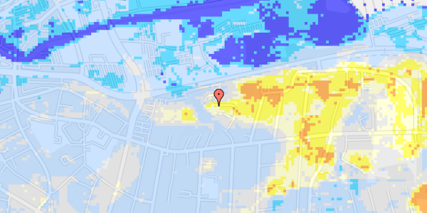 Ekstrem regn på Violvej 27, st. th