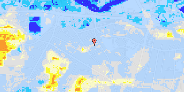 Ekstrem regn på Volkertsvej 12