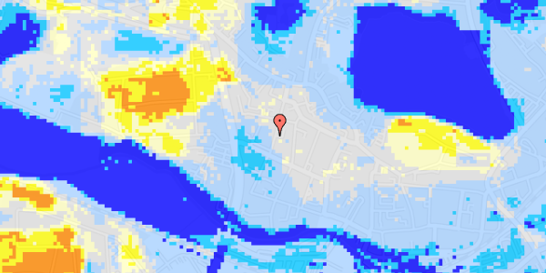 Ekstrem regn på Zahnsgade 31, 2. 