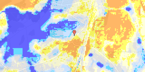 Ekstrem regn på Frederiksberggade 28, 1. 