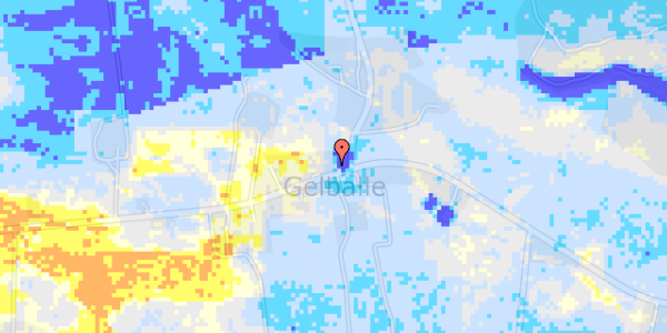 Ekstrem regn på Gelballevej 73