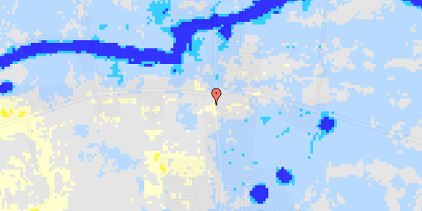 Ekstrem regn på Hovedgaden 4, 1. 